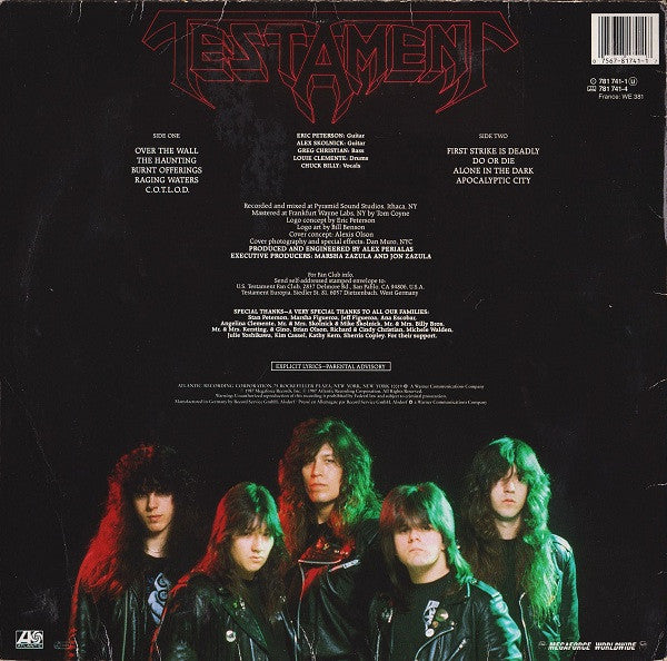 Testament (2) : The Legacy (LP, Album)