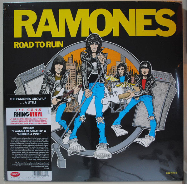 Ramones : Road To Ruin (LP, Album, RE, 180)