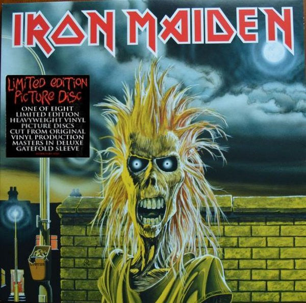 Iron Maiden : Iron Maiden (LP, Album, Ltd, Pic, RE, Gat)