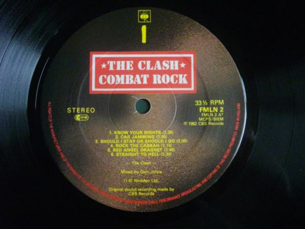 The Clash : Combat Rock (LP, Album)