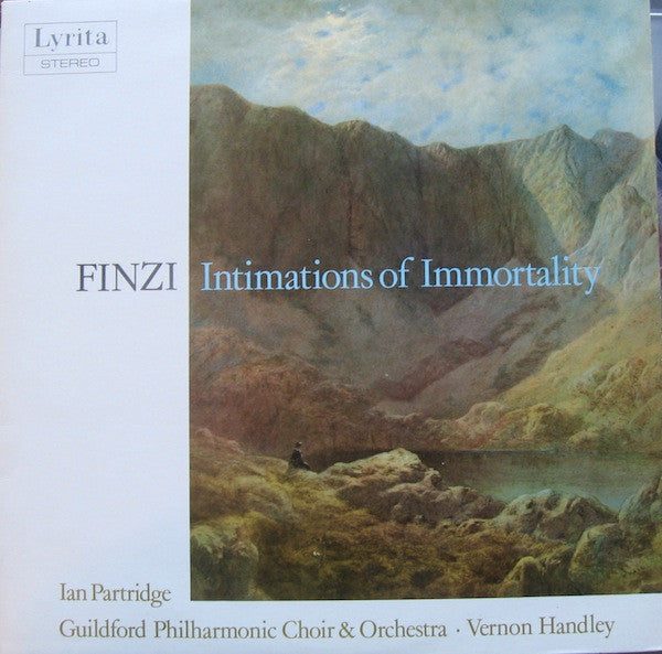 Gerald Finzi : Intimations Of Immortality (LP)