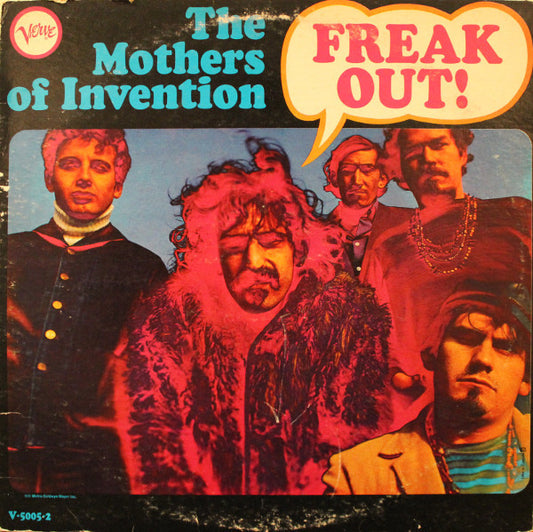 The Mothers : Freak Out! (2xLP, Album, Mono, Hot)