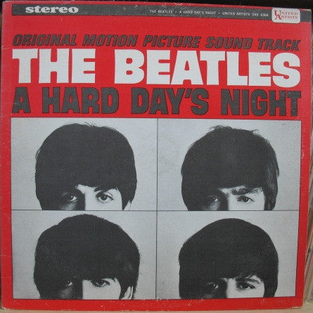 The Beatles : A Hard Day's Night (Original Motion Picture Sound Track) (LP, Album, RE)