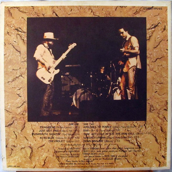 ZZ Top : Rio Grande Mud (LP, Album, SH )