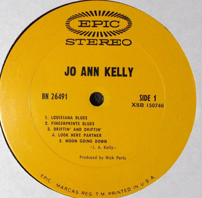 Jo-Ann Kelly : Jo-Ann Kelly (LP, Album, Pit)