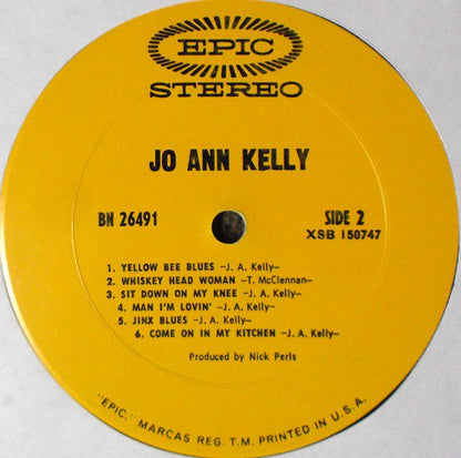 Jo-Ann Kelly : Jo-Ann Kelly (LP, Album, Pit)