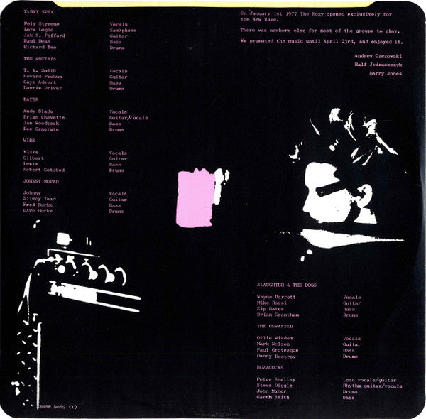 Various : The Roxy London WC2 (Jan - Apr 77) (LP, Album)