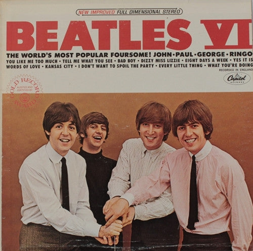 The Beatles : Beatles VI (LP, Album, RE, Pur)