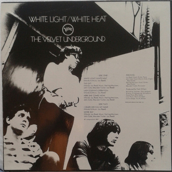 The Velvet Underground : White Light/White Heat (LP, Album, RE)