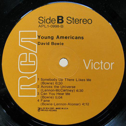 David Bowie : Young Americans (LP, Album)