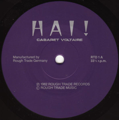 Cabaret Voltaire : Hai! (LP, Album)