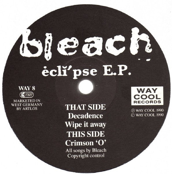 Bleach (3) : Eclipse E.P. (12", EP)