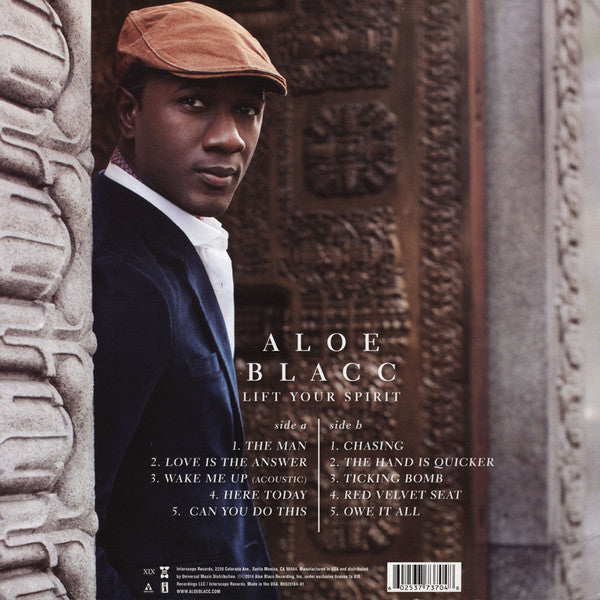 Aloe Blacc : Lift Your Spirit (LP, Album)