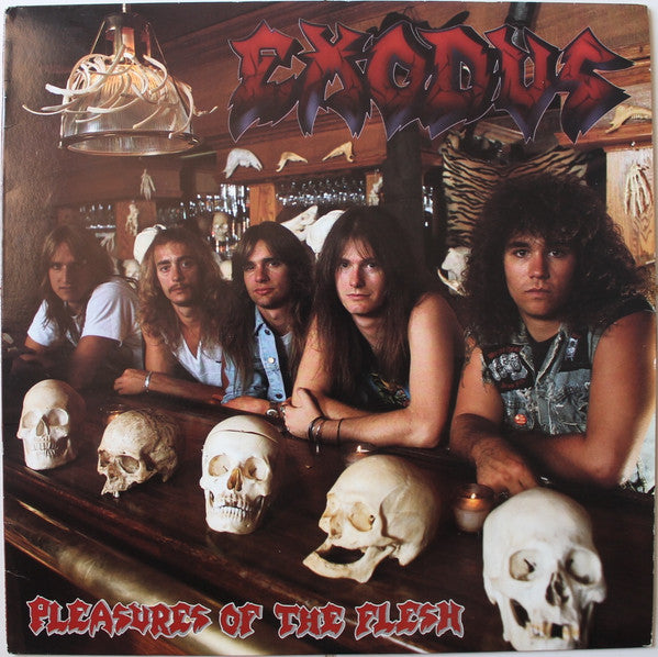 Exodus (6) : Pleasures Of The Flesh (LP, Album, EMW)