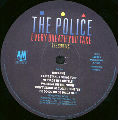 The Police : Every Breath You Take (The Singles) (LP, Comp, PRS)