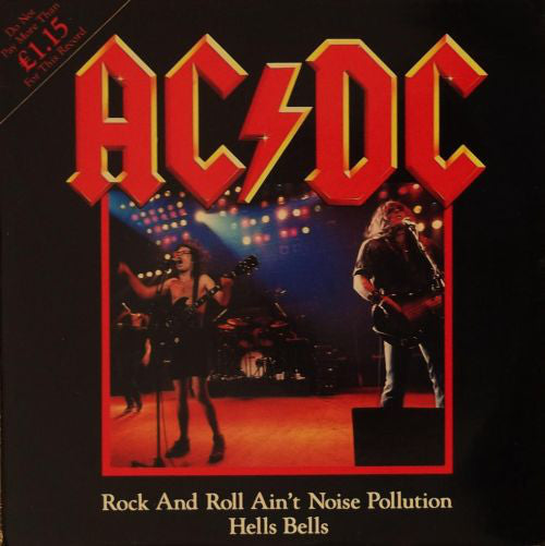 AC/DC : Rock And Roll Ain't Noise Pollution (12")