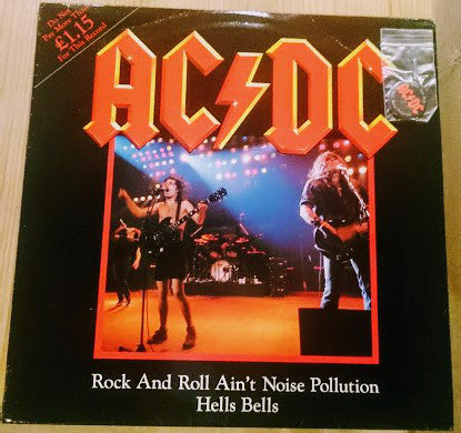 AC/DC : Rock And Roll Ain't Noise Pollution (12")