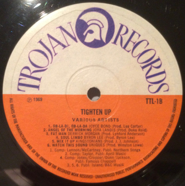 Various : Tighten Up (LP, Comp, Mono, dif)