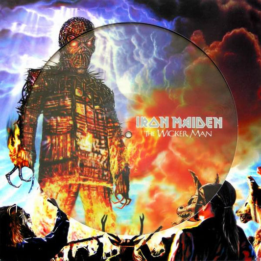 Iron Maiden : The Wicker Man (12", Single, Ltd, Pic)