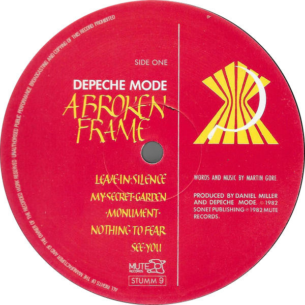 Depeche Mode : A Broken Frame (LP, Album)