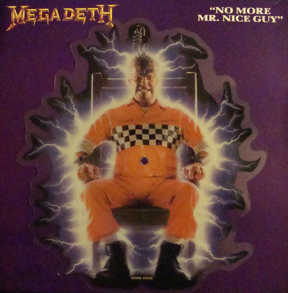 Megadeth : No More Mr. Nice Guy (12", Shape, Single, Pic)