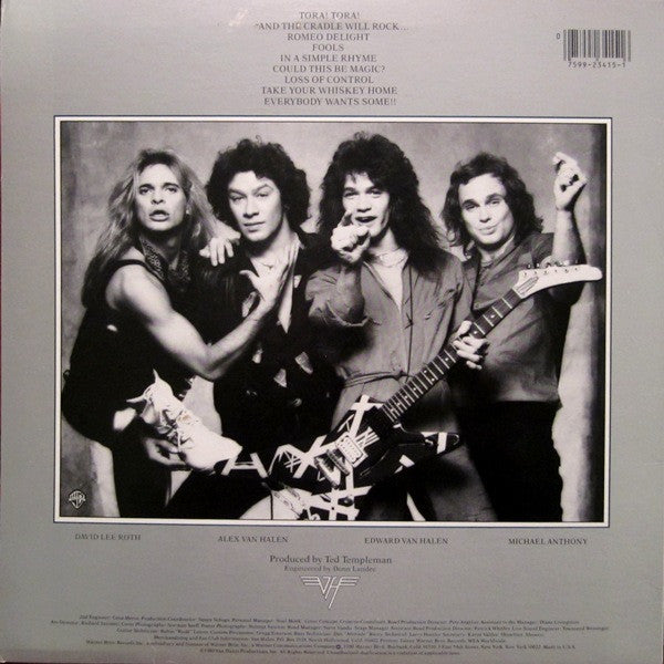 Van Halen : Women And Children First (LP, Album, RP, All)