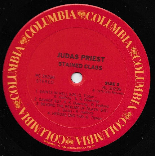 Judas Priest : Stained Class (LP, Album)