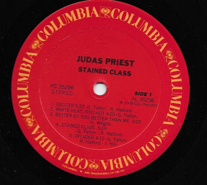 Judas Priest : Stained Class (LP, Album)