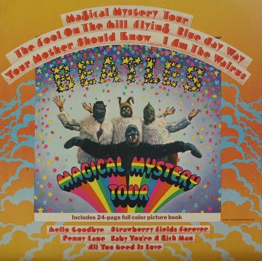 The Beatles : Magical Mystery Tour (LP, Album, RE, Win)