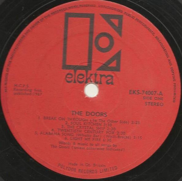 The Doors : The Doors (LP, Album)