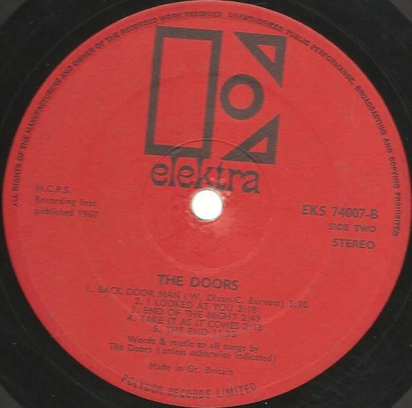 The Doors : The Doors (LP, Album)