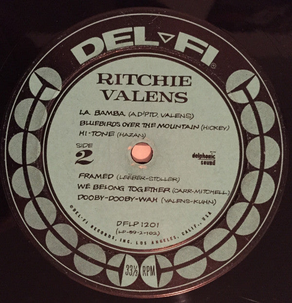 Ritchie Valens : Ritchie Valens (LP, Album, M/Print)