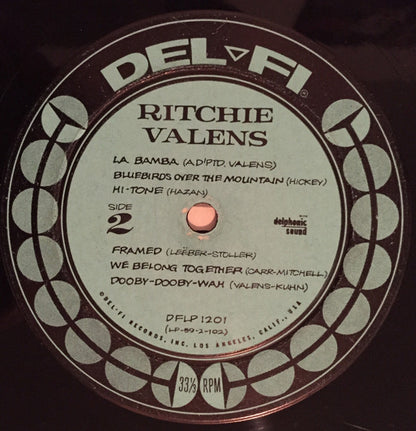 Ritchie Valens : Ritchie Valens (LP, Album, M/Print)