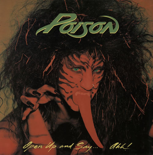 Poison (3) : Open Up And Say ...Ahh! (LP, Album, Unc)