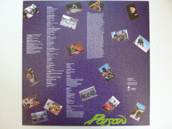 Poison (3) : Open Up And Say ...Ahh! (LP, Album, Unc)