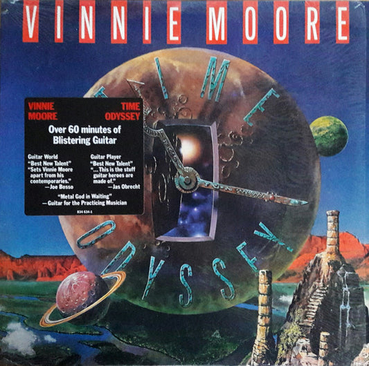 Vinnie Moore : Time Odyssey (LP, Album, Promo)