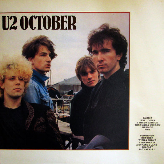 U2 : October (LP, Album)