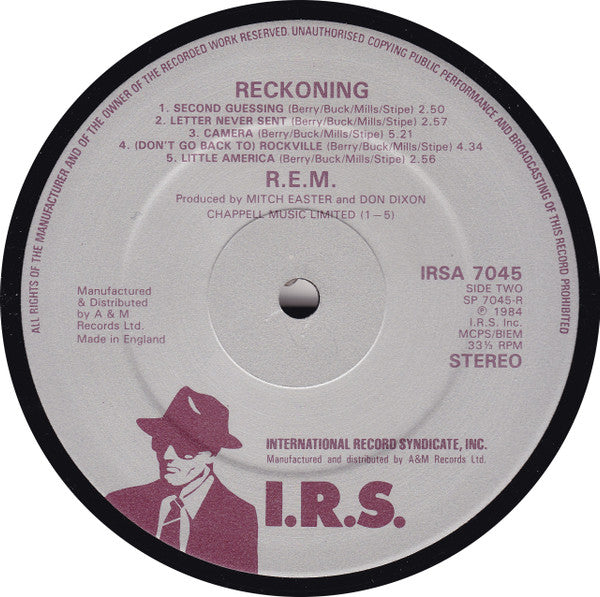 R.E.M. : Reckoning (LP, Album)