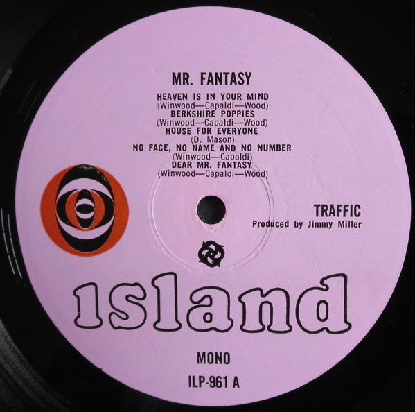 Traffic : Mr. Fantasy (LP, Album, Mono, Gat)