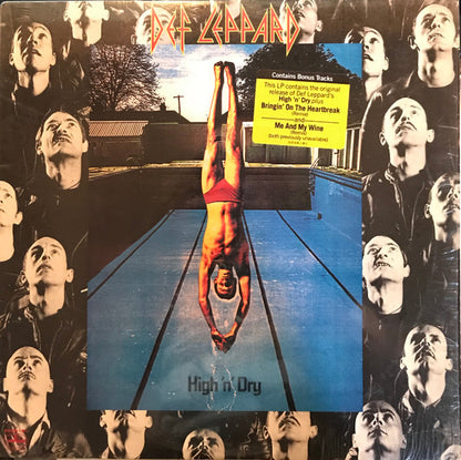 Def Leppard : High 'N' Dry (LP, Album, RE)