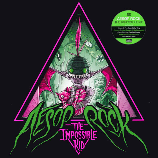 Aesop Rock : The Impossible Kid (LP, Gre + LP, Pin + Album)