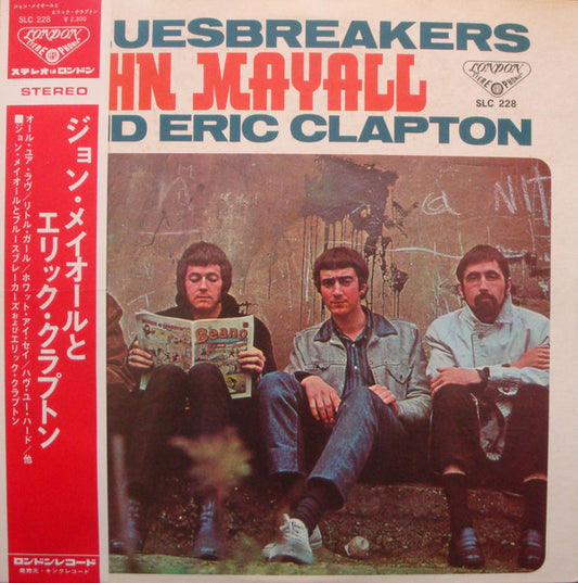 John Mayall With Eric Clapton : Blues Breakers (LP, Album, RE)