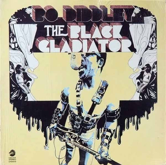 Bo Diddley : The Black Gladiator (LP, Album, Mon)