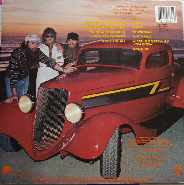 ZZ Top : Eliminator (LP, Album)