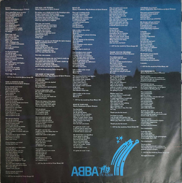 ABBA : The Album (LP, Album)