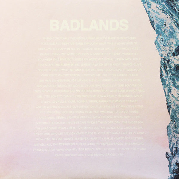 Halsey : Badlands (LP, Album, Pin)