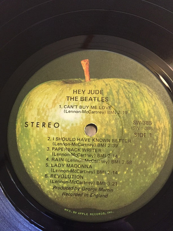 The Beatles : Hey Jude (LP, Comp, RE)