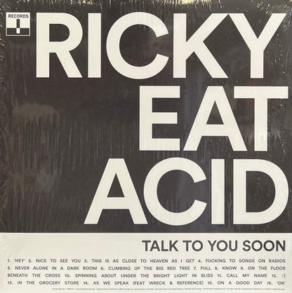 Ricky Eat Acid : Talk To You Soon (LP)