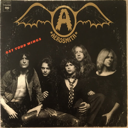 Aerosmith : Get Your Wings (LP, Album, RE, Pit)