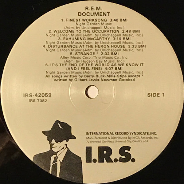 R.E.M. : Document (LP, Album)